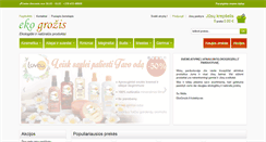 Desktop Screenshot of ekogrozis.lt
